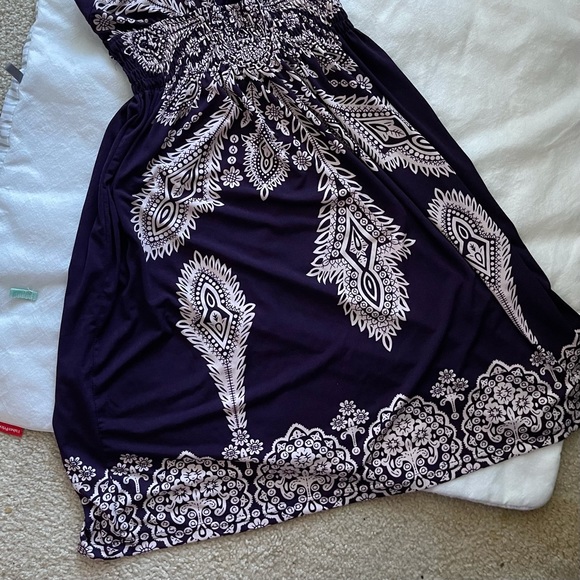 Beautiful purple violet dress Image - Picture 4 of 4